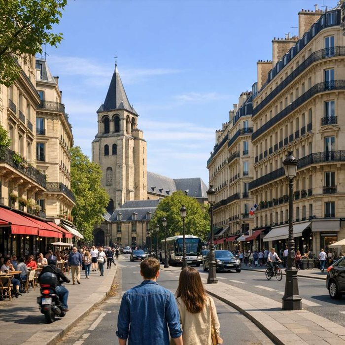 Boulevard Saint-Germain à Paris : histoire, architecture et culture