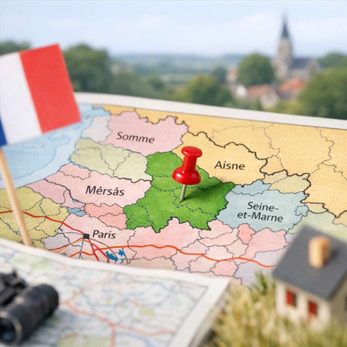 Oise : dans quelle région française se situe-t-elle ?