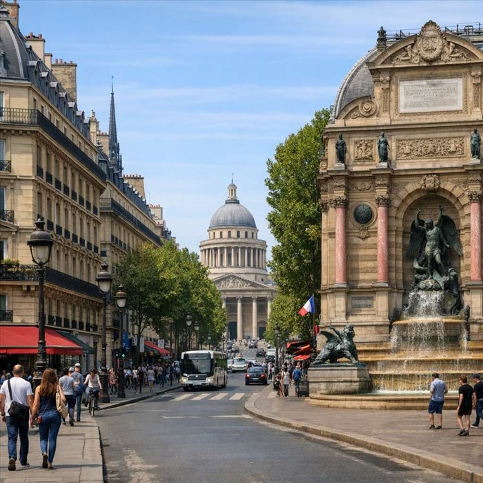 Boulevard Saint-Michel à Paris : patrimoine et monuments à découvrir
