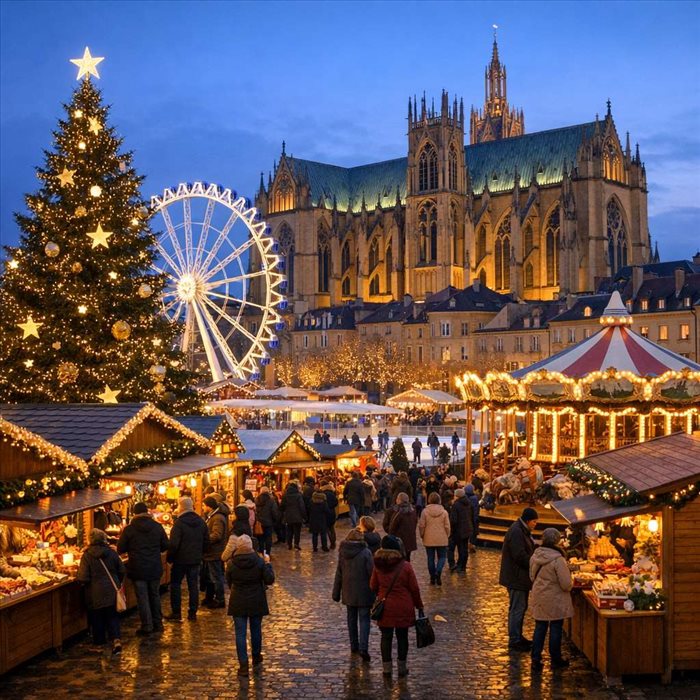 Marché de Noël de Metz : guide pour une visite réussie