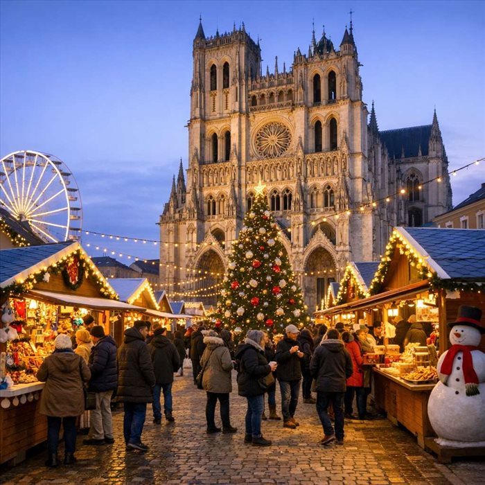 Marché de Noël d’Amiens : guide complet pour bien en profiter