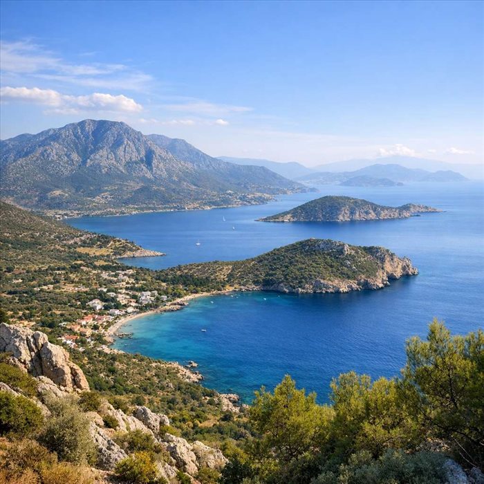 Superficie de la Grèce : chiffres clés et géographie