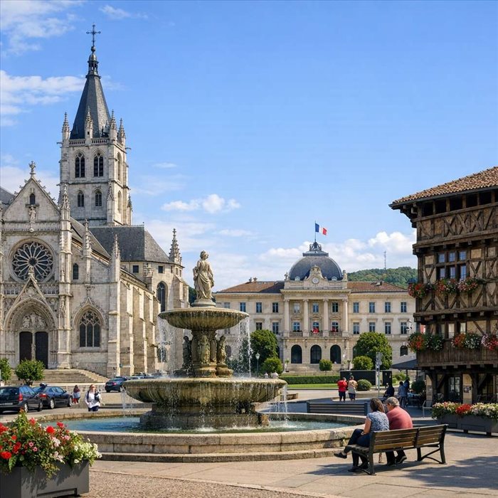 Chef-lieu de l’Ain : Bourg-en-Bresse, rôle et importance